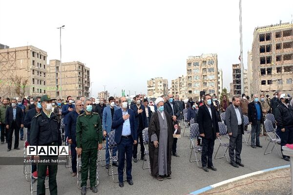 راهپیمایی خودرویی ۲۲ بهمن در پاکدشت