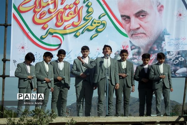 راهپیمایی خودرویی و موتوری جشن پیروزی انقلاب در کاشمر