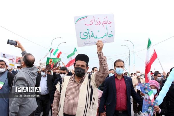 راهپیمایی 22 بهمن در اهواز