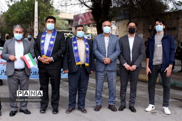 راهپیمایی 22 بهمن در اهواز