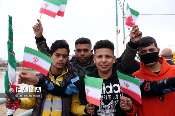 راهپیمایی 22 بهمن در اهواز