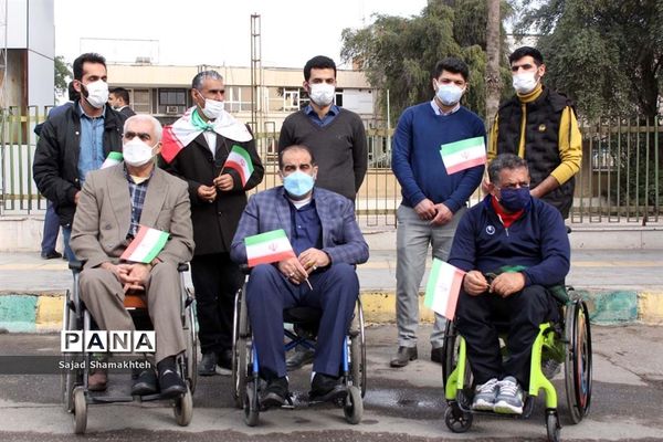 راهپیمایی 22 بهمن در اهواز