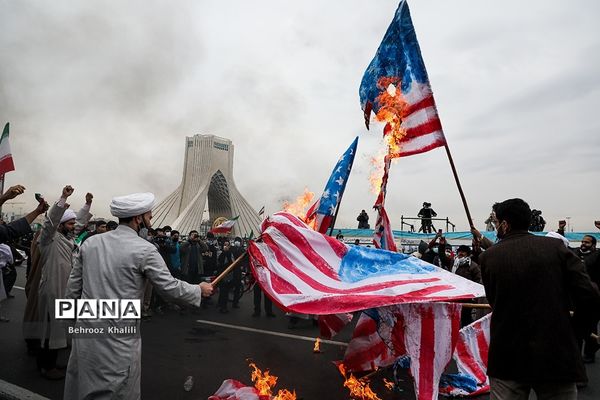 راهپیمایی یوم الله ۲۲ بهمن در تهران