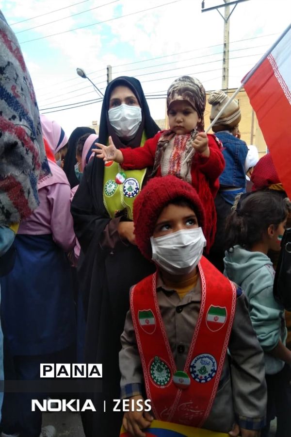 راهپیمایی ۲۲ بهمن در مناطق  استان خوزستان