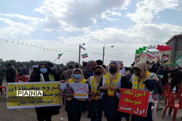 راهپیمایی ۲۲ بهمن در مناطق  استان خوزستان