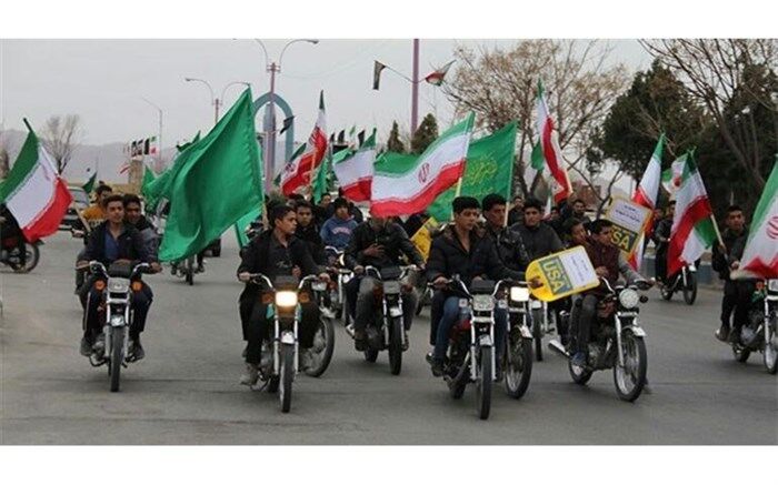 شکوه راهپیمایی ۲۲ بهمن در فردیس کرج