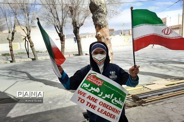 راهپیمایی باشکوه مردم شهرستان آباده درجشن پیروزی انقلاب