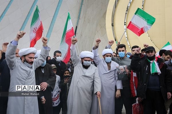 راهپیمایی یوم الله ۲۲ بهمن در تهران