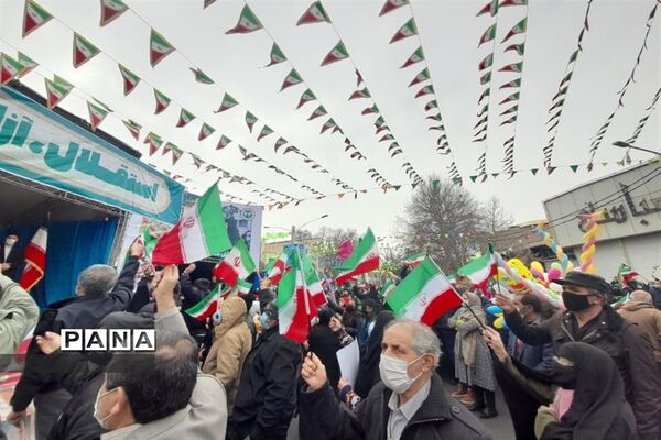 شکوه راهپیمایی ۲۲ بهمن در استان البرز