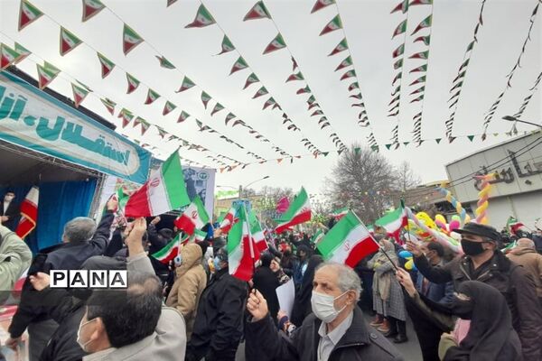 شکوه راهپیمایی ۲۲ بهمن در استان البرز