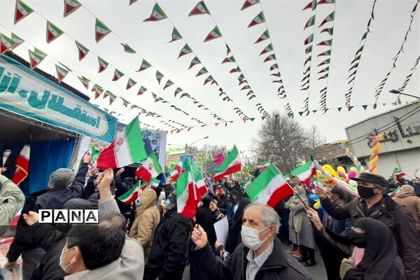 شکوه راهپیمایی ۲۲ بهمن در استان البرز