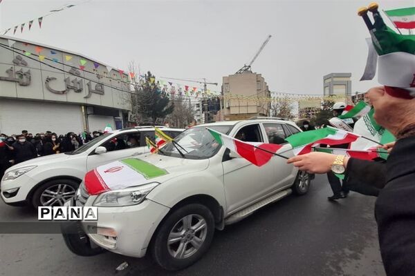 شکوه راهپیمایی ۲۲ بهمن در استان البرز