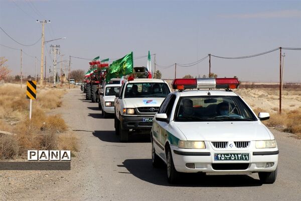 راهپیمایی 22 بهمن  در ابرکوه