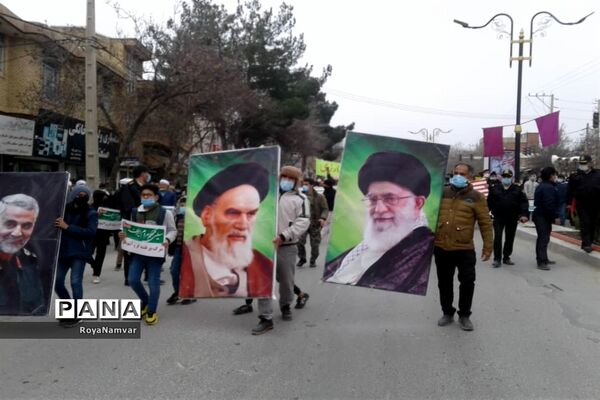 راهپیمایی ۲۲بهمن در مانه و سملقان