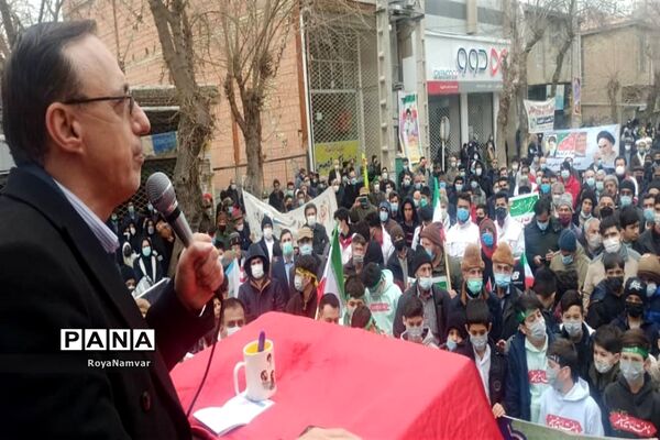 راهپیمایی ۲۲بهمن در مانه و سملقان