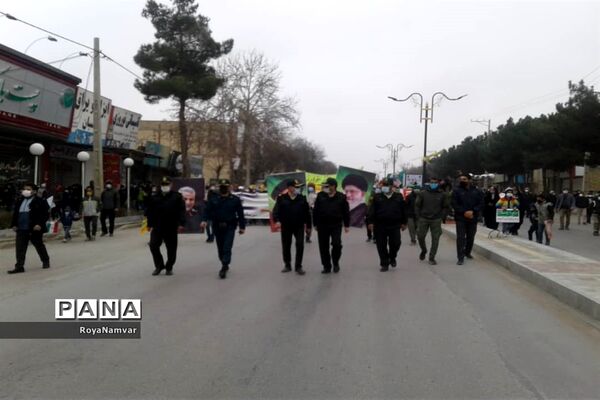 راهپیمایی ۲۲بهمن در مانه و سملقان