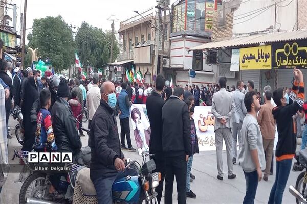 راهپیمایی ۲۲ بهمن در شوشتر