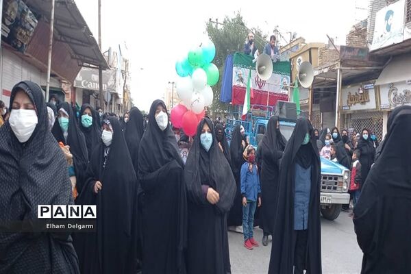 راهپیمایی ۲۲ بهمن در شوشتر