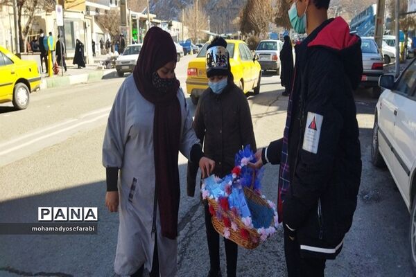 برپایی موکب فجر انقلاب در فیروزکوه