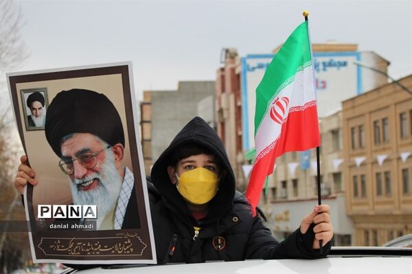 راهپیمایی 22 بهمن1400 استان کرمانشاه