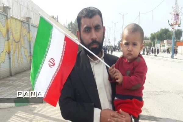 راهپیمایی ۲۲ بهمن در شهرستان کارون