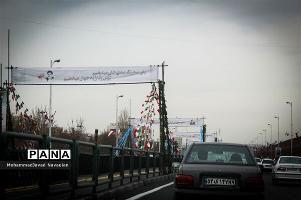 راهپیمایی خودرویی 22 بهمن تهران