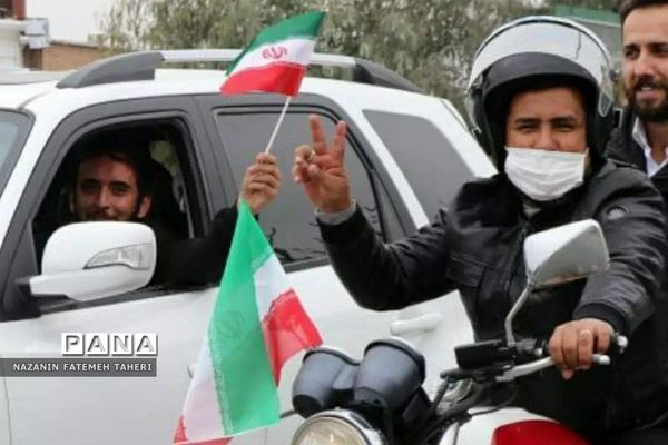 حضور مردم انقلابی فشافویه در جشن 43 سالگی انقلاب