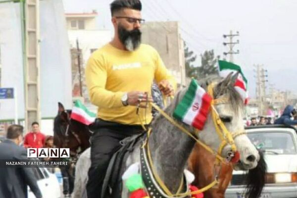 حضور مردم انقلابی فشافویه در جشن 43 سالگی انقلاب