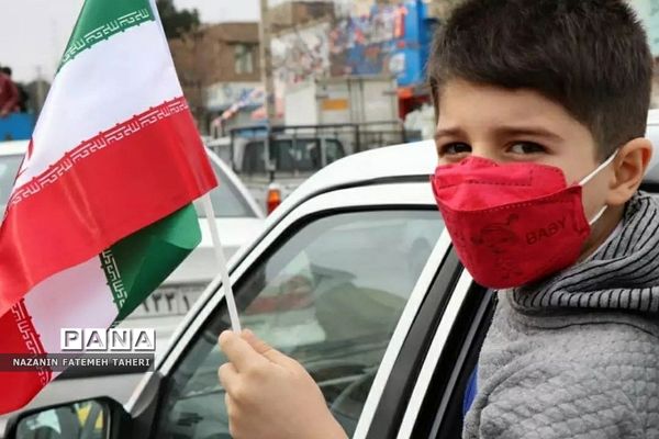 حضور مردم انقلابی فشافویه در جشن 43 سالگی انقلاب