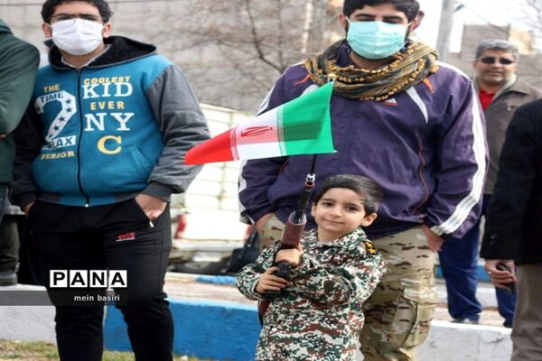 راهپیمایی خودرویی وموتوری۲۲بهمن شهرستان البرز استان قزوین