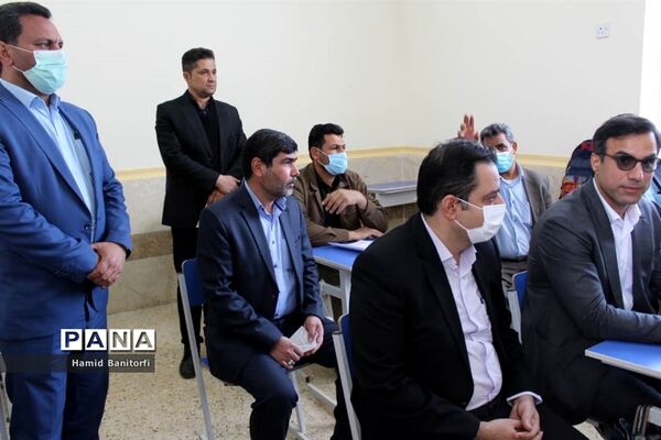 آیین افتتاح مدرسه سه کلاسه روستای رحمت آباد حمیدیه