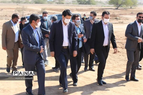 آیین افتتاح مدرسه سه کلاسه روستای رحمت آباد حمیدیه