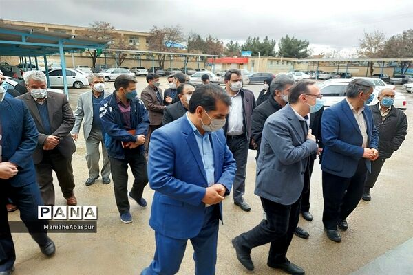 بازدید نماینده مجلس شورای اسلامی از دوایر آموزش و پرورش بجنورد