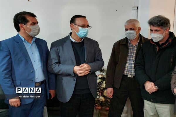 بازدید نماینده مجلس شورای اسلامی از دوایر آموزش و پرورش بجنورد