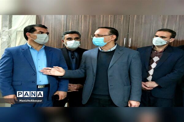 بازدید نماینده مجلس شورای اسلامی از دوایر آموزش و پرورش بجنورد