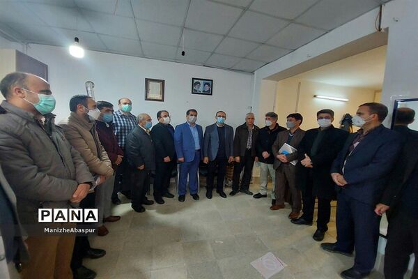 بازدید نماینده مجلس شورای اسلامی از دوایر آموزش و پرورش بجنورد