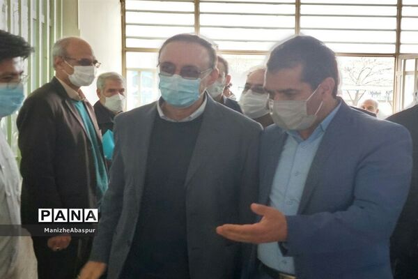 بازدید نماینده مجلس شورای اسلامی از دوایر آموزش و پرورش بجنورد