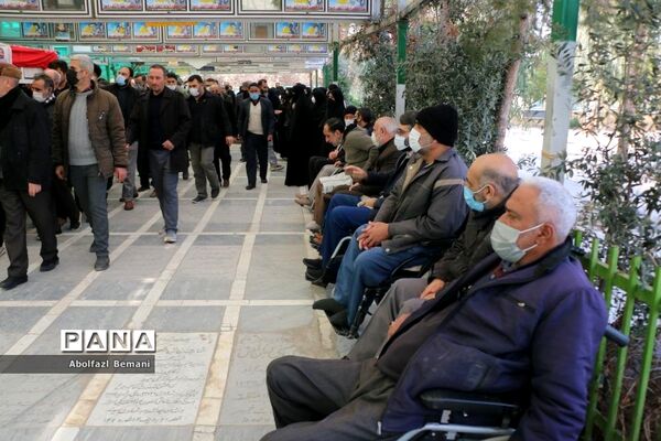 تشییع جانباز شهید «محمدباقر هنرور» در قم