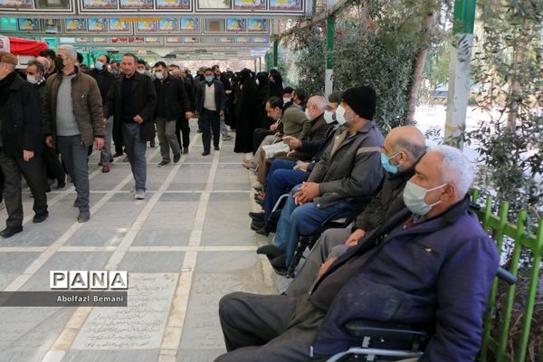 تشییع جانباز شهید «محمدباقر هنرور» در قم