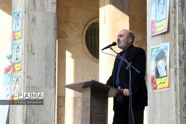 صبحگاه مشترک بسیج فرهنگیان شهر تهران