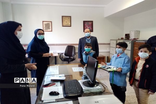 ایستگاه صلواتی سیار درآموزش و پرورش ملارد