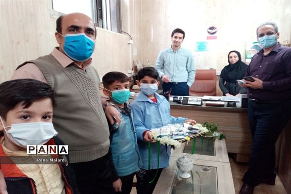 ایستگاه صلواتی سیار درآموزش و پرورش ملارد