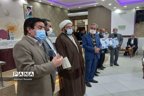 تجلیل از خیرین مدرسه ساز پروژه‌های عمرانی جدید آموزش و پرورش، کاشمر