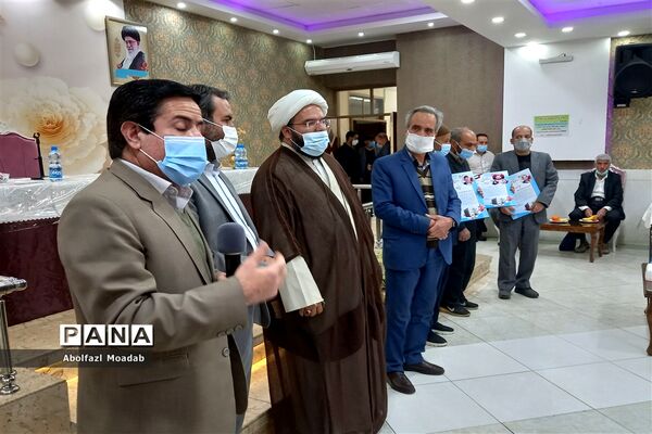 تجلیل از خیرین مدرسه ساز پروژه‌های عمرانی جدید آموزش و پرورش، کاشمر