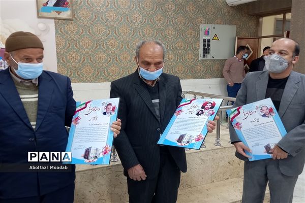 تجلیل از خیرین مدرسه ساز پروژه‌های عمرانی جدید آموزش و پرورش، کاشمر