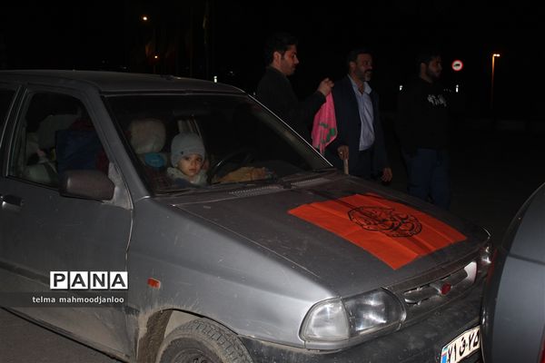 کاروان شادی ولادت امام علی در گلوگاه