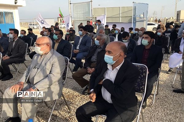 افتتاح آب شیرین کن جزیره شیف