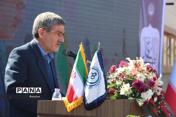 افتتاح بیمارستان شهدای سلامت بنیاد برکت شهرستان نی ریز