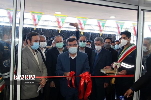 افتتاح بیمارستان شهدای سلامت بنیاد برکت شهرستان نی ریز