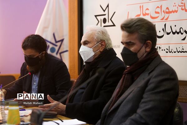 نشست خبری رئیس و اعضای هیات رییسه شورای عالی خانه هنرمندان